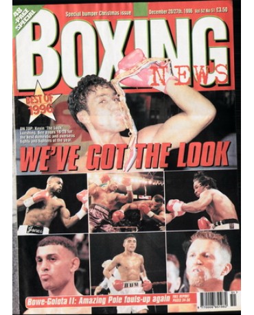 Boxing News magazine 20.12.1996 Download pdf