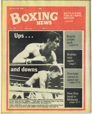 Boxing News magazine 20.1.1984 Download pdf