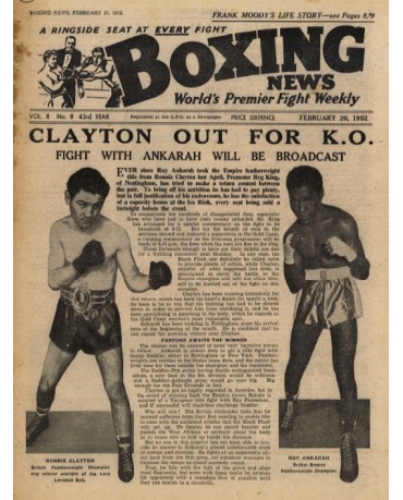 Boxing News magazine 20.2.1952 Download pdf