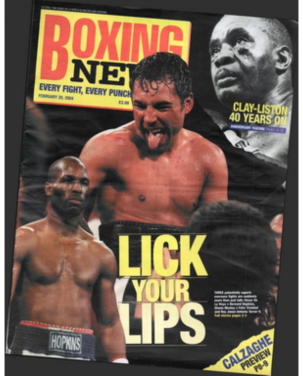 Boxing News magazine 20.2.2004 Download pdf