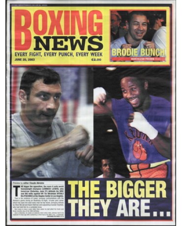 Boxing News magazine 20.6.2003 Download pdf