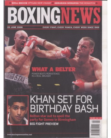 Boxing News magazine 20.6.2008 Download pdf