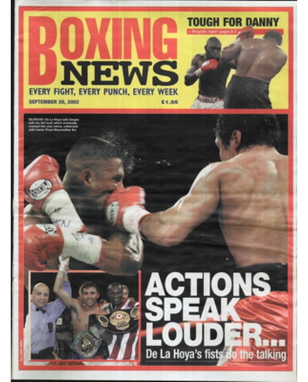 Boxing News magazine 20.9.2002 Download pdf