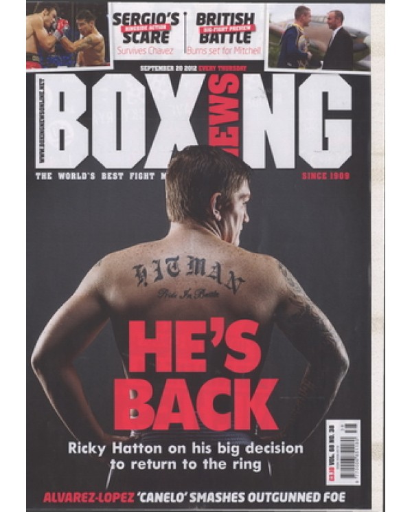 Boxing News magazine 20.9.2012 Download pdf