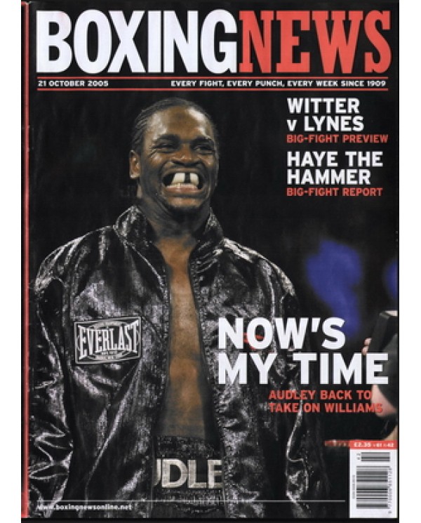 Boxing News magazine 21.10.2005 Download pdf