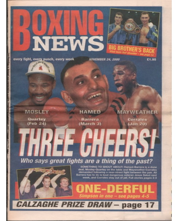 Boxing News magazine Download  21.11.2000.pdf