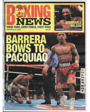 Boxing News magazine 21.11.2003 Download pdf