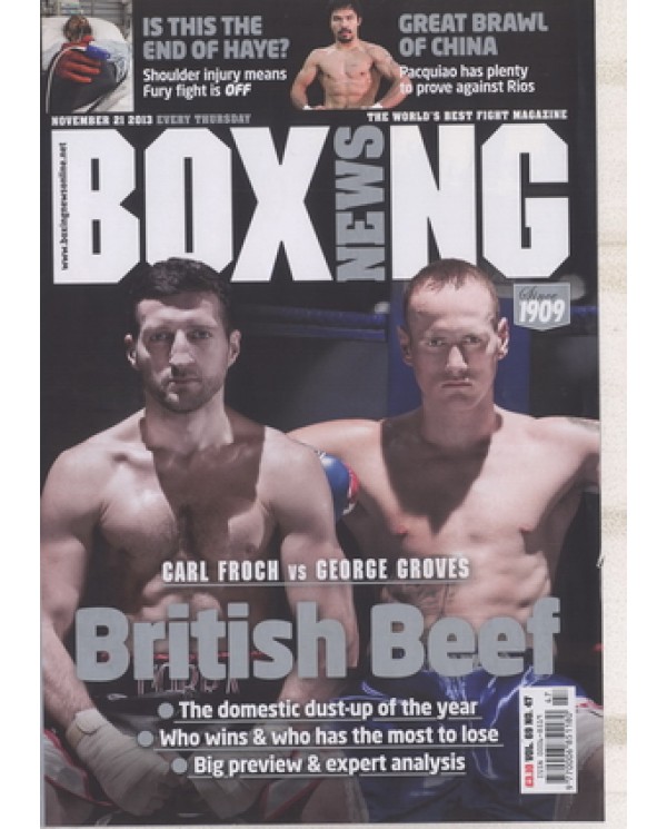 Boxing News magazine  21.11.2013  Download pdf