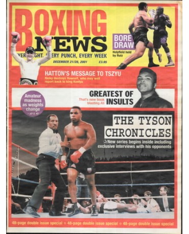 Boxing News magazine 21.9.2001 Download pdf