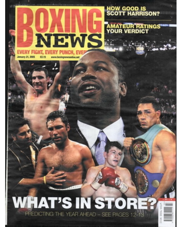 Boxing News magazine 21.1.2005 Download pdf