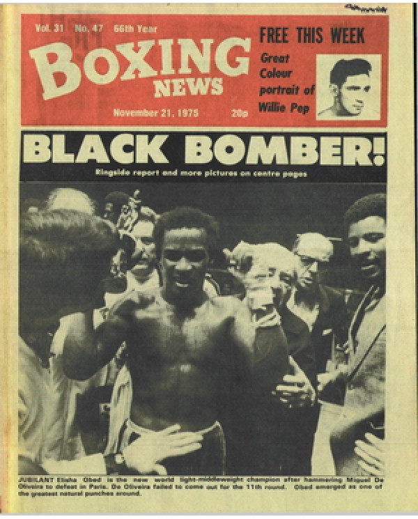 Boxing News magazine 21.11.1975 Download pdf