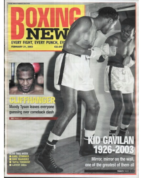 Boxing News magazine 21.2.2003 Download pdf