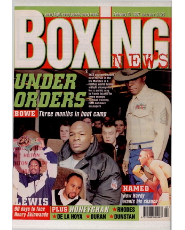 Boxing News magazine 21.2.1997 Download pdf