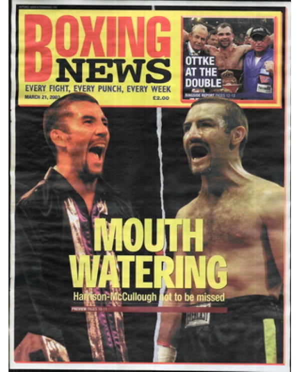 Boxing News magazine 21.3.2003 Download pdf