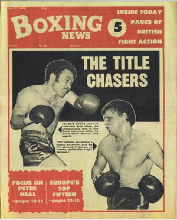 Boxing News magazine 21.4.1978 Download pdf