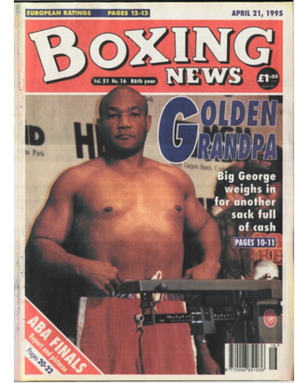 Boxing News magazine 21.4.1995 Download pdf