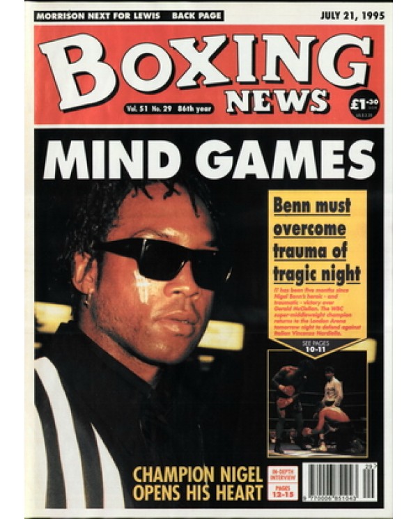 Boxing News magazine 21.7.1995 Download pdf