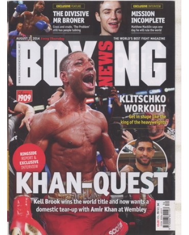 Boxing News magazine 21.8.2014 Download pdf
