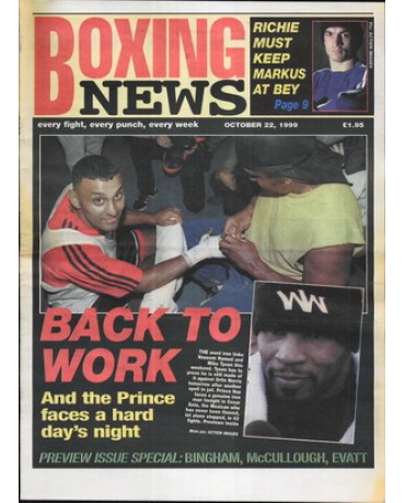 Boxing News magazine 22.10.1999 Download pdf