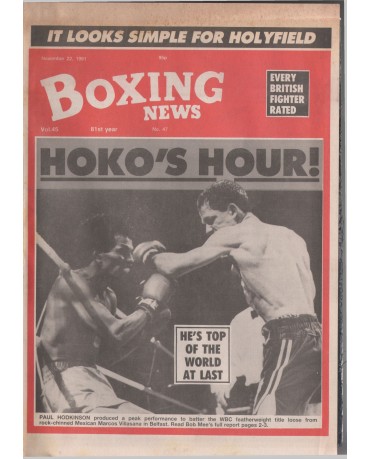 Boxing News magazine Download  22.11.1991.pdf