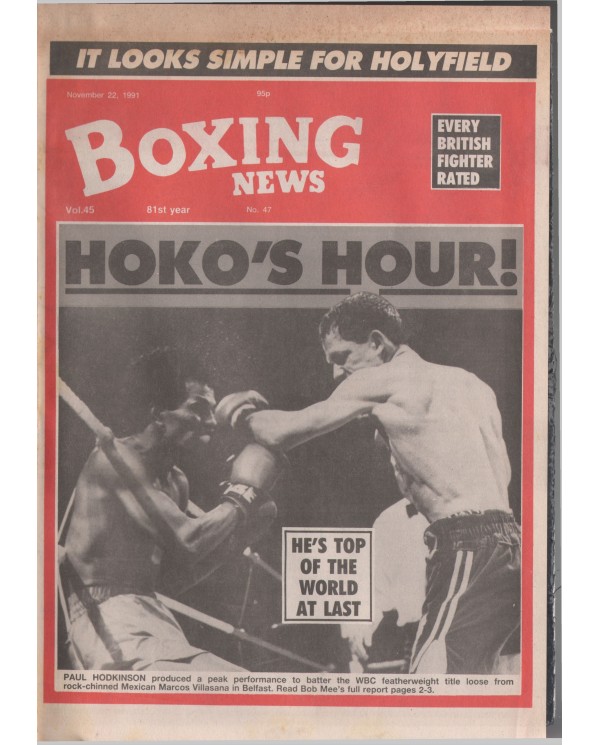 Boxing News magazine Download  22.11.1991.pdf