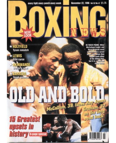 Boxing News magazine 22.11.1996 Download pdf