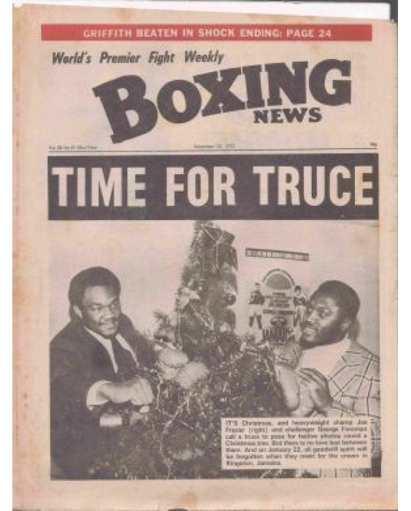 Boxing News magazine Download PDF 22.12.1972