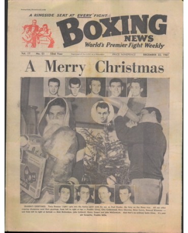 Boxing News magazine 22.12.1961  Download pdf
