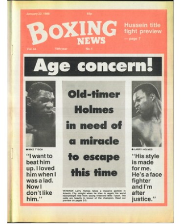 Boxing News magazine 22.1.1988 Download pdf
