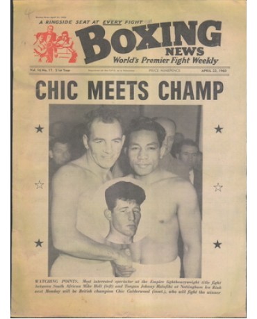 Boxing News magazine 22.4.1960  Download pdf