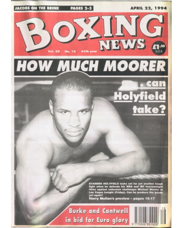 Boxing News magazine 22.4.1994 Download pdf