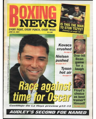Boxing News magazine 22.6.2001 Download pdf