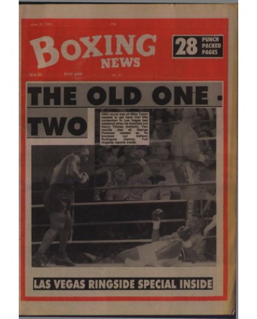 Boxing News magazine 22.6.1990 Download pdf