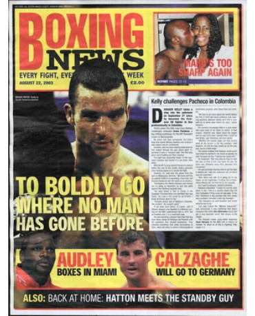 Boxing News magazine 22.8.2003 Download pdf