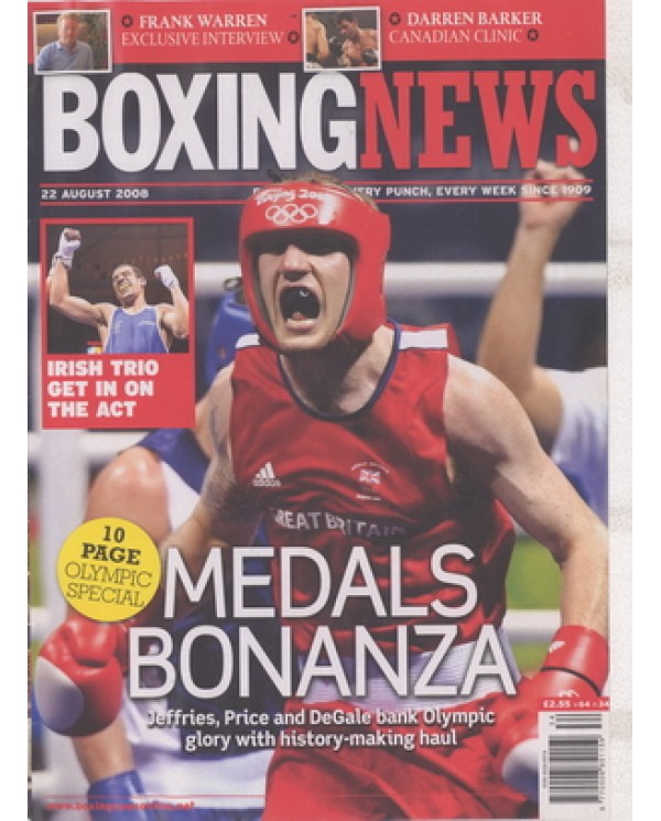 Boxing News magazine  22.8.2008 Download pdf