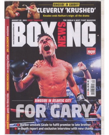 Boxing News magazine  22.8.2013  Download pdf