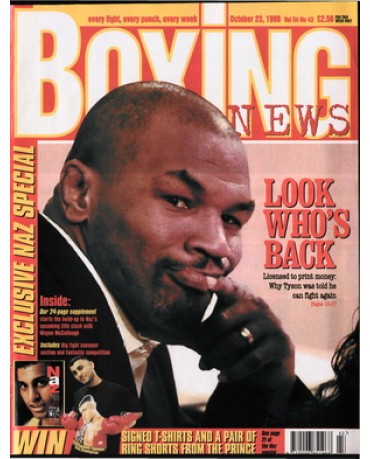 Boxing News magazine 23.10.1998 Download pdf
