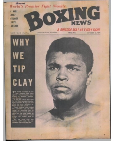 Boxing News magazine 23.10.1970  Download pdf