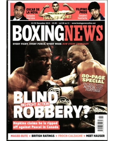Boxing News magazine 23.12.2010 Download pdf