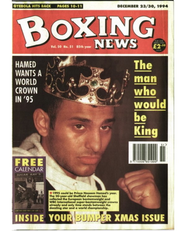 Boxing News magazine 23.12.1994 Download pdf