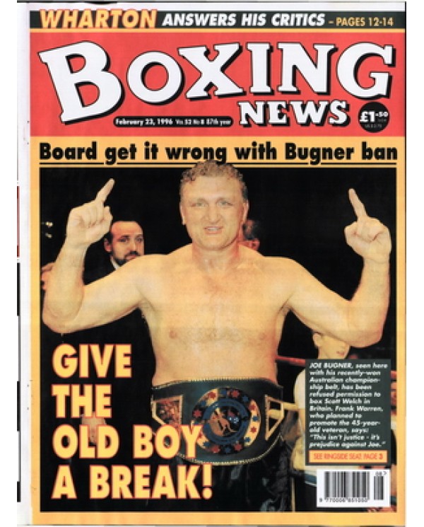 Boxing News magazine 23.2.1996 Download pdf