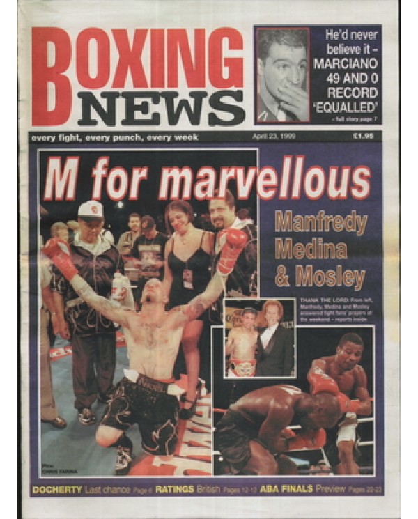 Boxing News magazine 23.4.1999 Download pdf