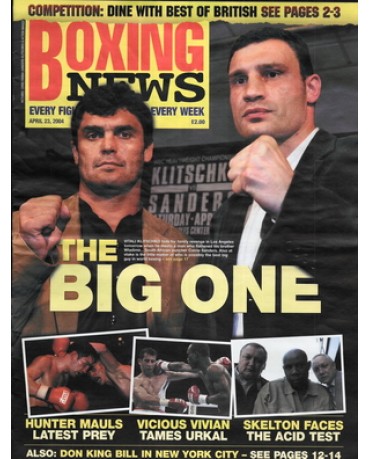 Boxing News magazine 23.4.2004 Download pdf
