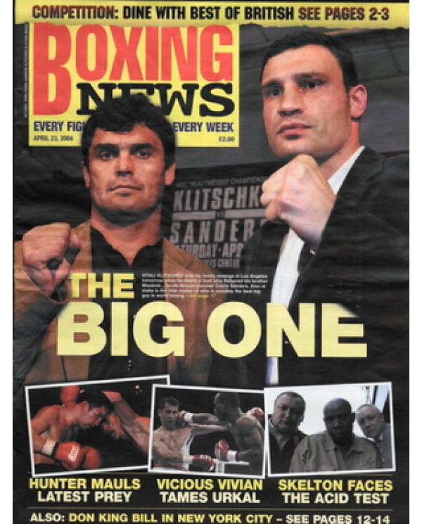 Boxing News magazine 23.4.2004 Download pdf