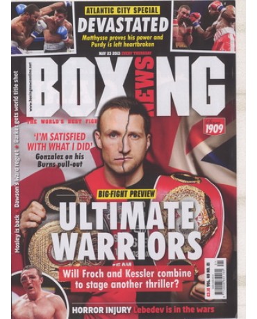 Boxing News magazine  23.5.2013  Download pdf