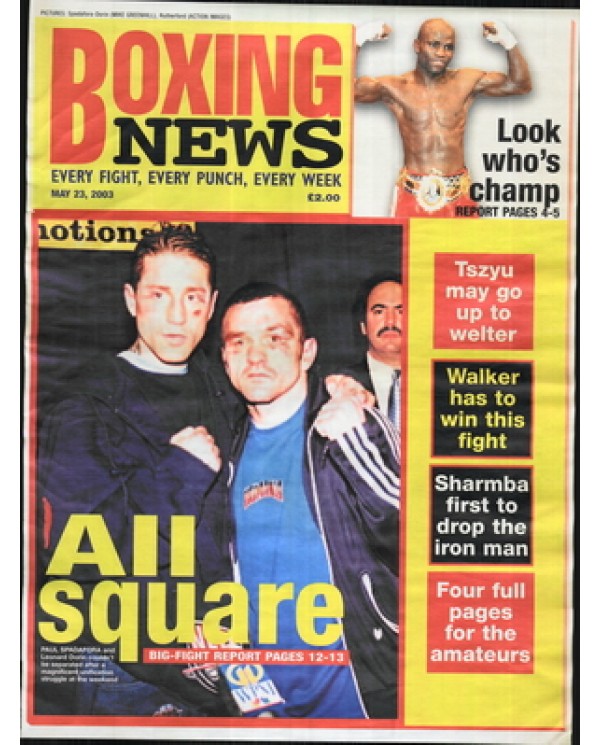 Boxing News magazine 23.5.2003 Download pdf