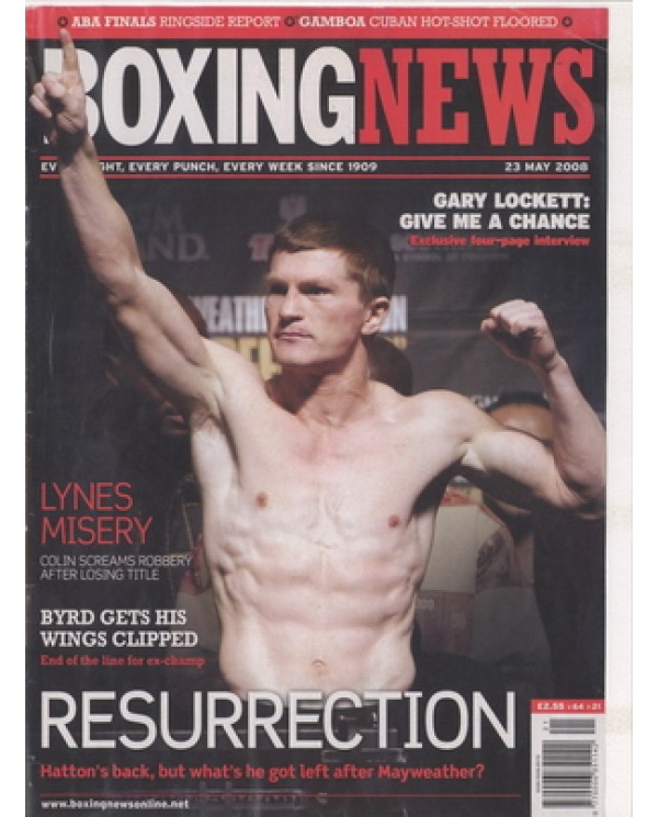 Boxing News magazine 23.5.2008  Download pdf