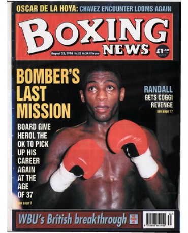 Boxing News magazine 23.8.1996 Download pdf 