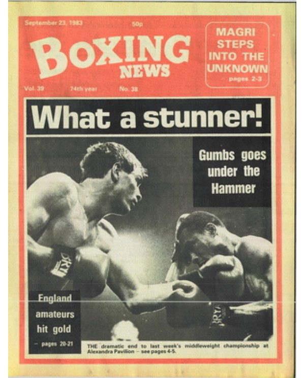 Boxing News magazine 23.9.1983 Download pdf