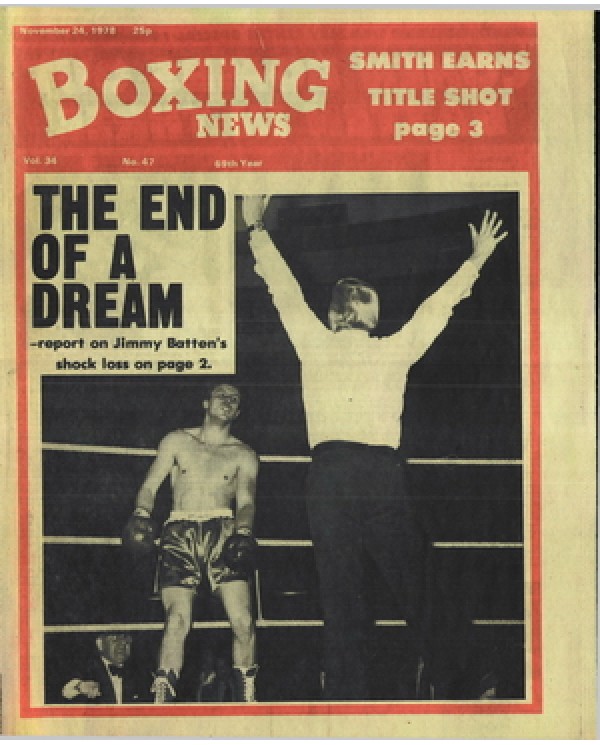 Boxing News magazine 24.11.1976 Download pdf